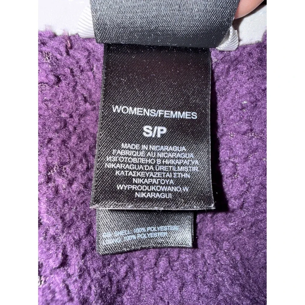 The North Face Osito 2 Fleece Jacket‎ Purple Full Zip Womens Small CXN2 F14